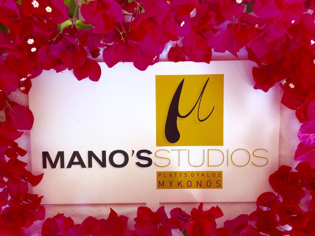 Manos Studios Platis Gialos Exterior foto